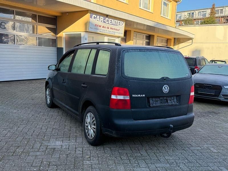 Gebraucht VW Touran 102 PS (75 kW) 2004 Schwarz Van / Kleinbus