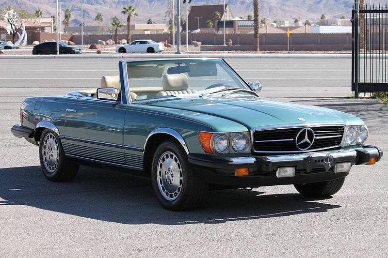 Gebraucht Mercedes SL380 1982 Grün Cabrio