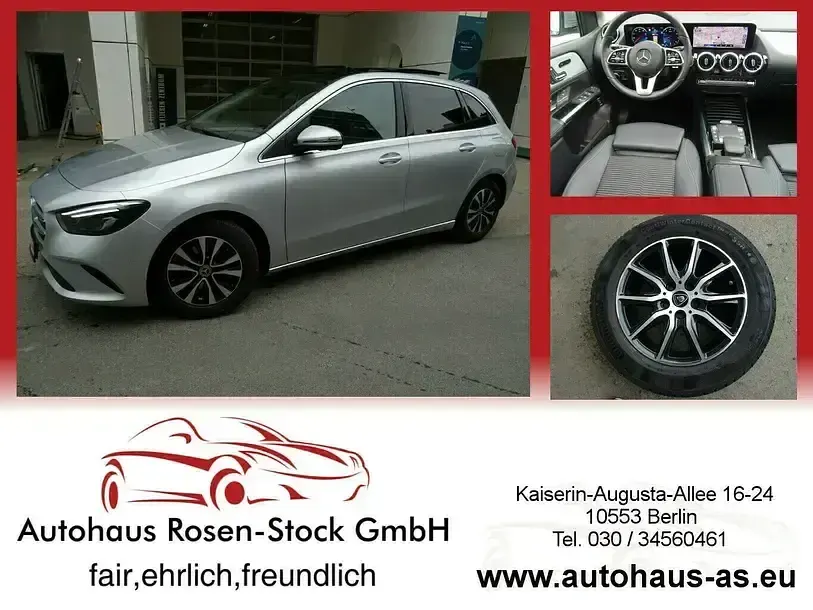 Gebraucht Mercedes B200 Progressive 163 PS (119 kW) 2020 Iridium silber met (metallic) Van / Kleinbus