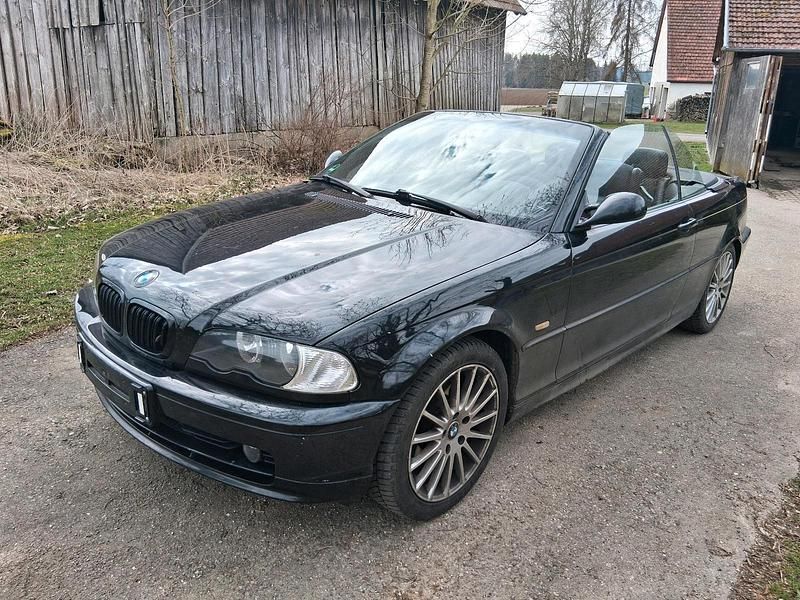 Gebraucht BMW 325 Cabriolet 192 PS (141 kW) 2000 Schwarz Cabrio