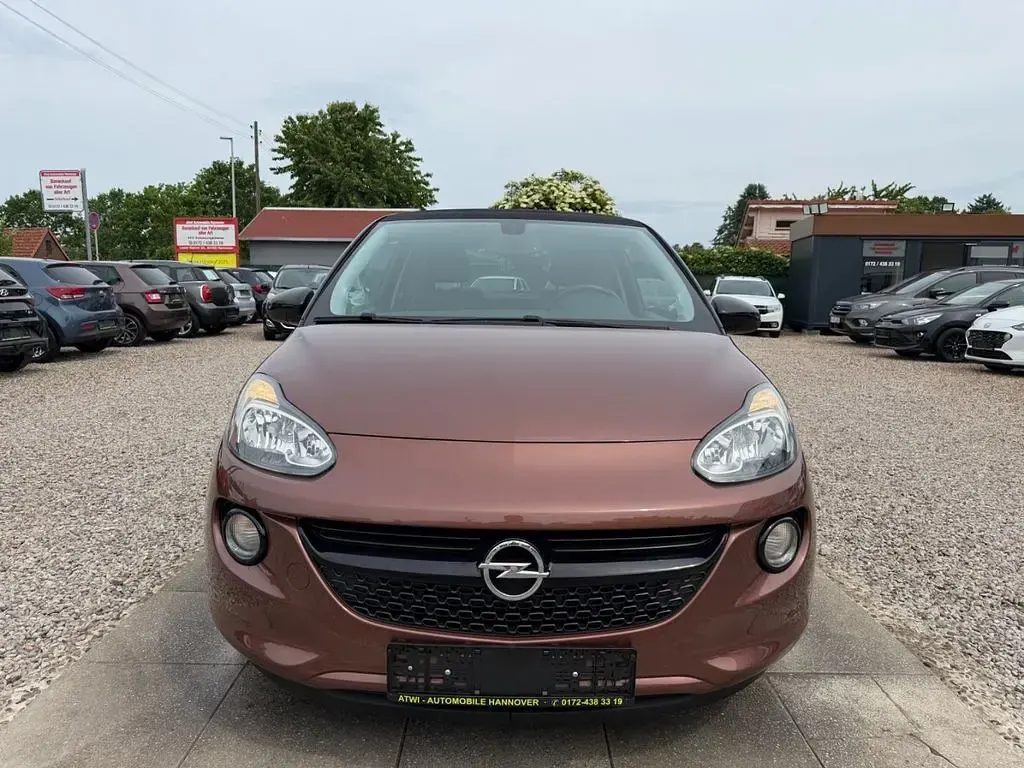 Gebraucht Opel Adam Open Air 101 PS (74 kW) 2017 Brownian rhapsody/truffle brow Kleinwagen