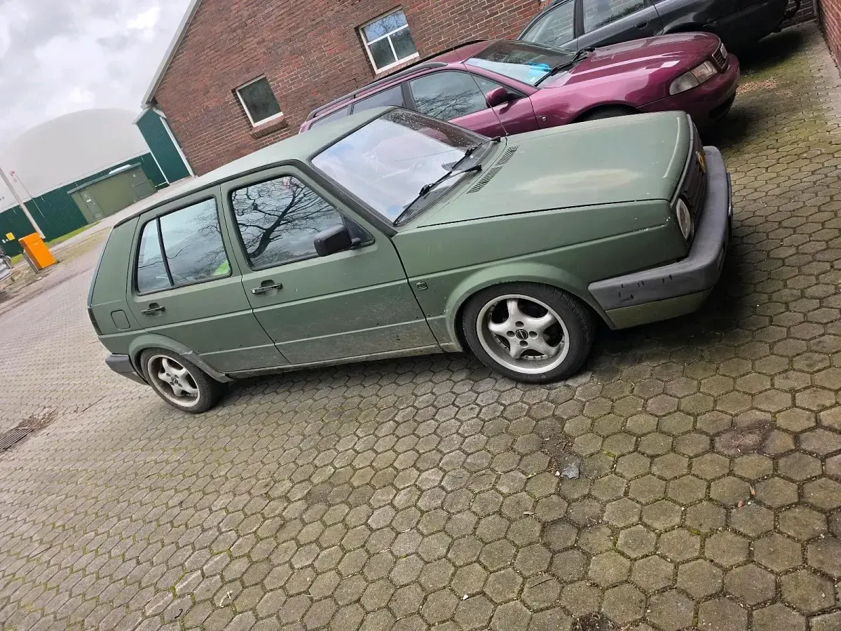 Brugt VW Golf II 55 HK (40 kW) 1990 Grøn Hatchback