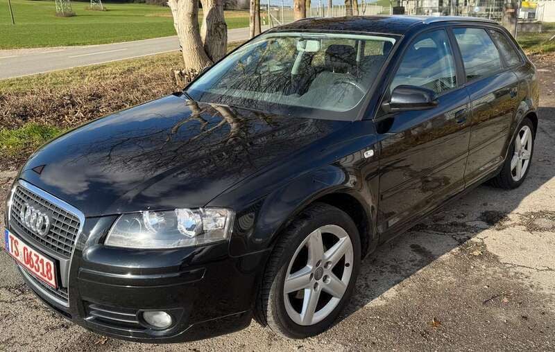 Phantomschwarz perleffekt Gebraucht 2007 Audi A3 Ambition Kleinwagen | 1.997 € (Superpreis) - Bild 1/4