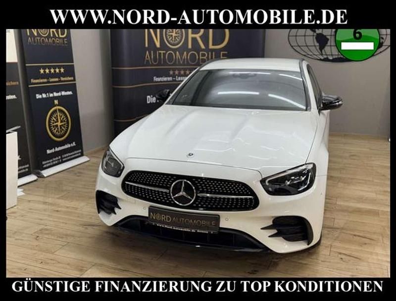 Polarweiß Gebraucht 2022 Mercedes E300 AMG Kombi | 34.890 € (Fairer Preis) - Bild 1/3