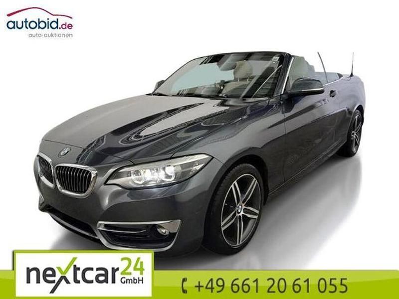 Gebraucht BMW 220 Luxury Line 190 PS (139 kW) 2018 Grau Cabrio