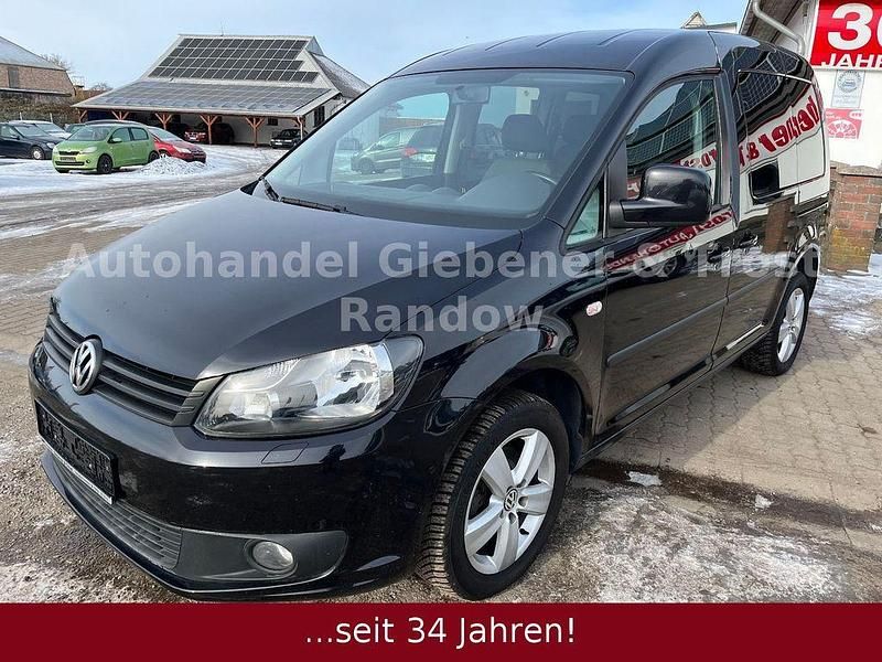 Gebraucht VW Caddy Trendline 102 PS (75 kW) 2011 Schwarz Van / Kleinbus