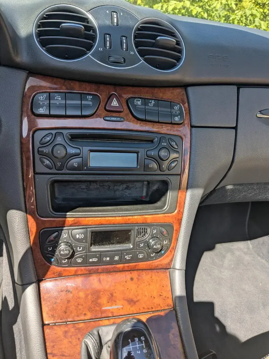 Gebraucht Mercedes CLK240 2004 Schwarz Cabrio