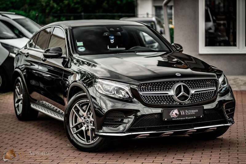 Ung. schwarz unilack Gebraucht 2017 Mercedes GLC350 AMG Coupé | 29.900 € (Fairer Preis) - Bild 1/4