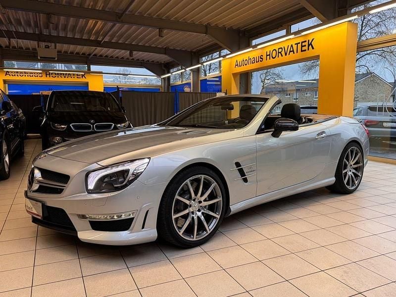 Silber Gebraucht 2012 Mercedes SL63 AMG AMG Cabrio | 59.995 € (Superpreis) - Bild 1/4