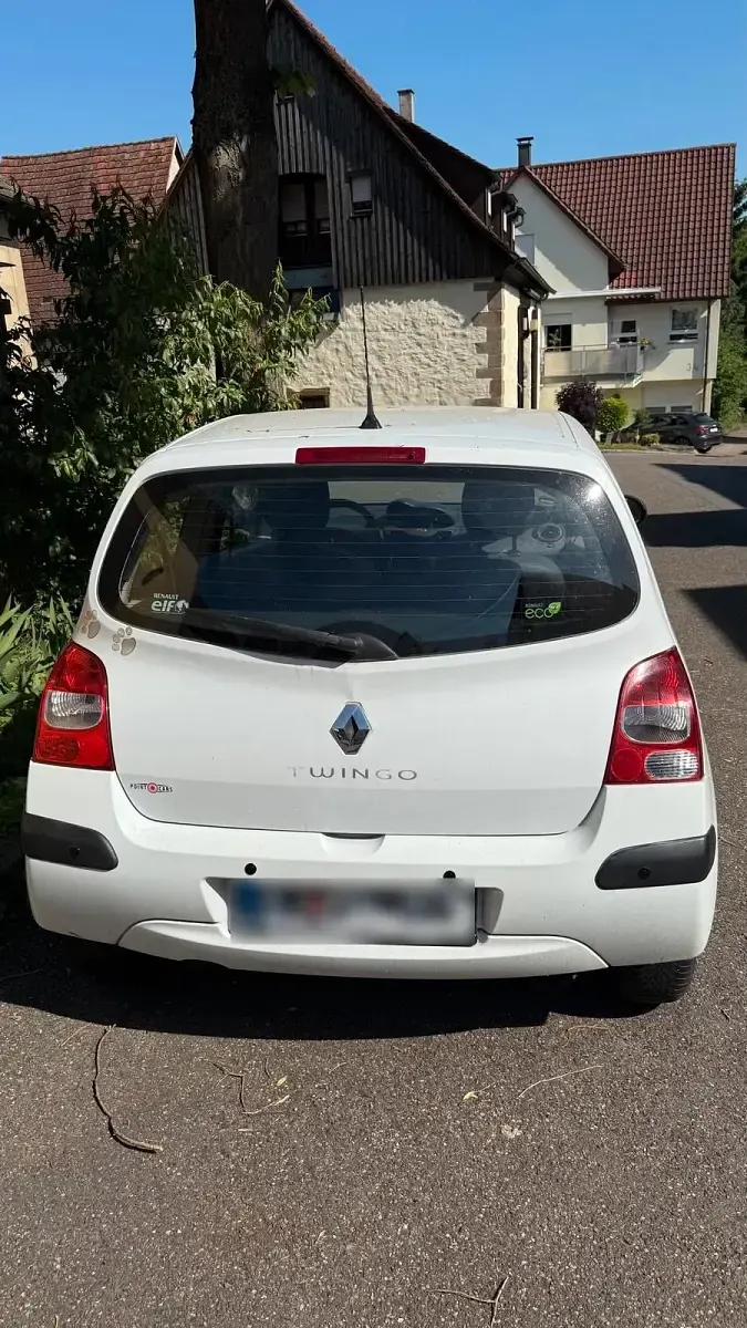 Gebraucht Renault Twingo 2009 Weiß Kleinwagen