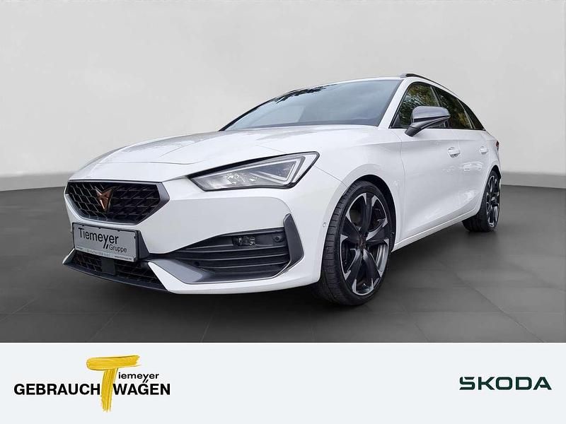 Weiß Gebraucht 2023 Cupra Leon VZ Kombi | 29.380 € (Superpreis) - Bild 1/4