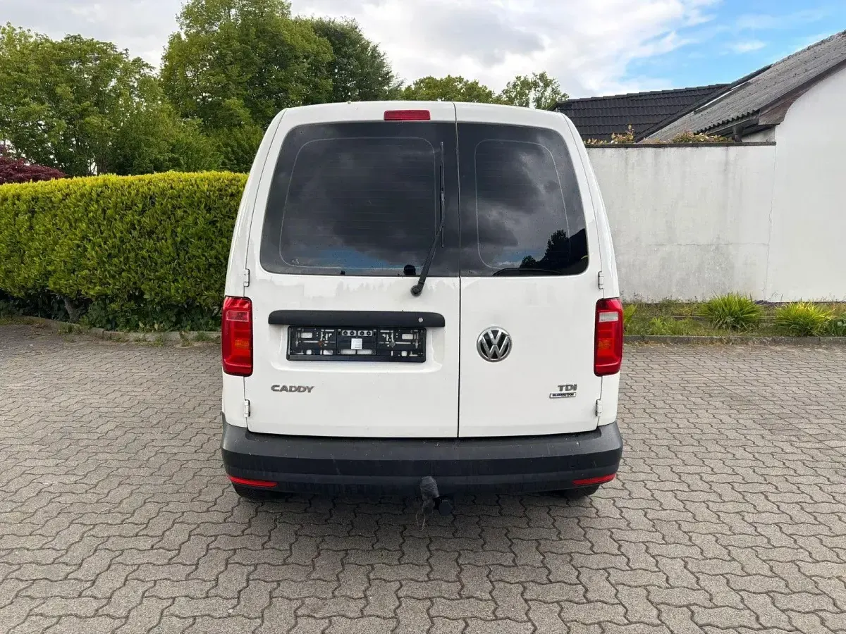 Gebraucht VW Caddy 75 PS (55 kW) 2016 Weiß Van / Kleinbus