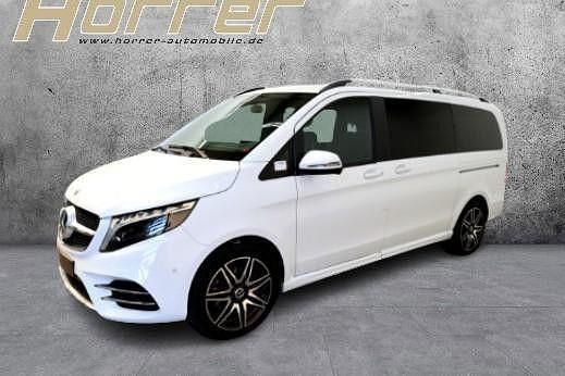 Weiß Gebraucht 2024 Mercedes V220 AMG line Van / Kleinbus | 57.890 € (Fairer Preis) - Bild 1/4