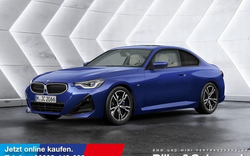 Blau Neu 2025 BMW 230 M Sport Coupé | 52.690 € (Guter Preis) - Bild 1/4