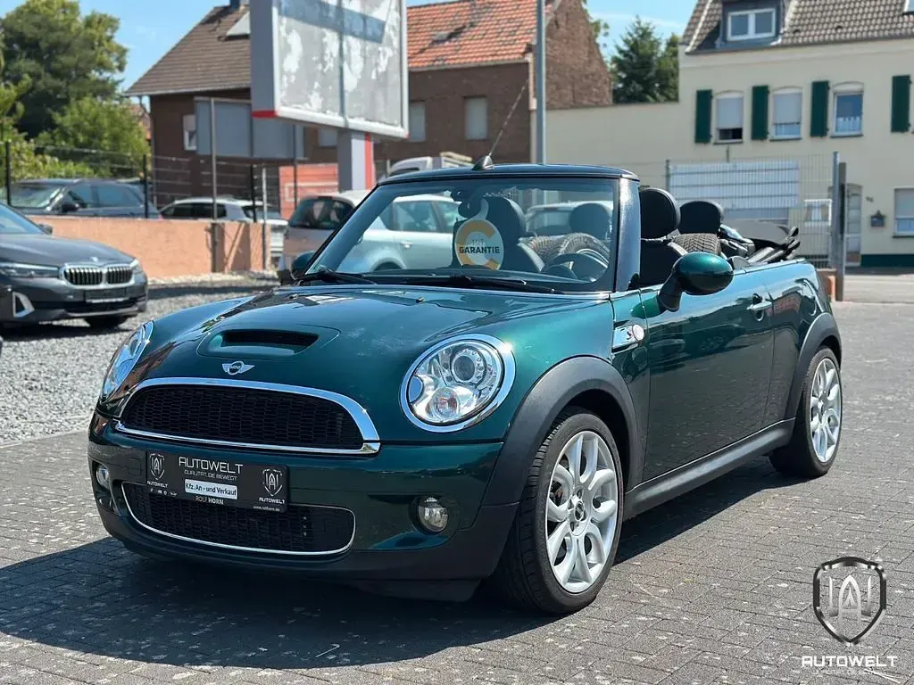 Gebraucht Mini Cooper S Cabriolet 174 PS (127 kW) 2009 Grün Cabrio