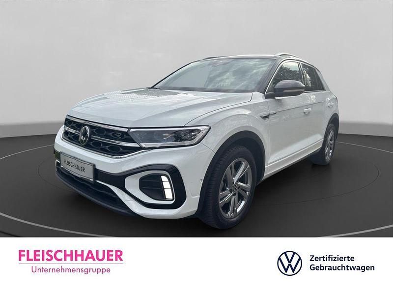 Weiss Gebraucht 2025 VW T-Roc R-line SUV | 31.970 € (Fairer Preis) - Bild 1/4