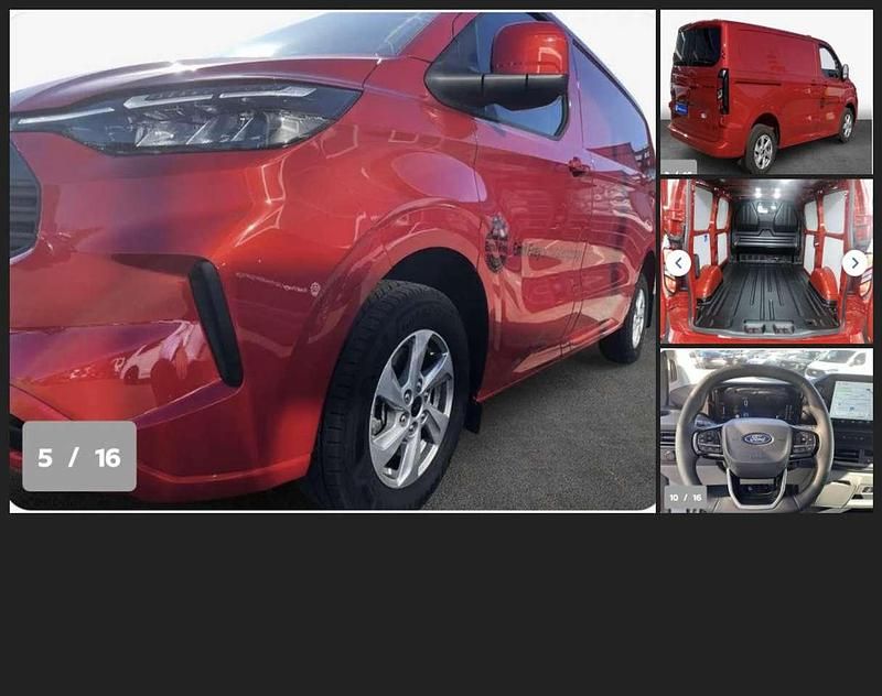 Gebraucht Ford Transit Custom Limited 136 PS (100 kW) 2025 Rot Van