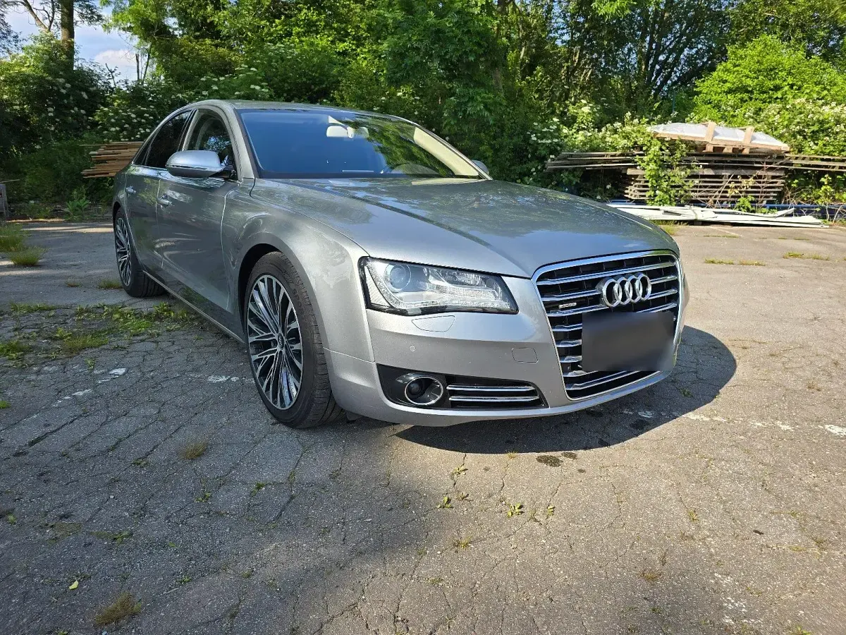 Brugt Audi A8 351 HK (258 kW) 2011 Grå Sedan
