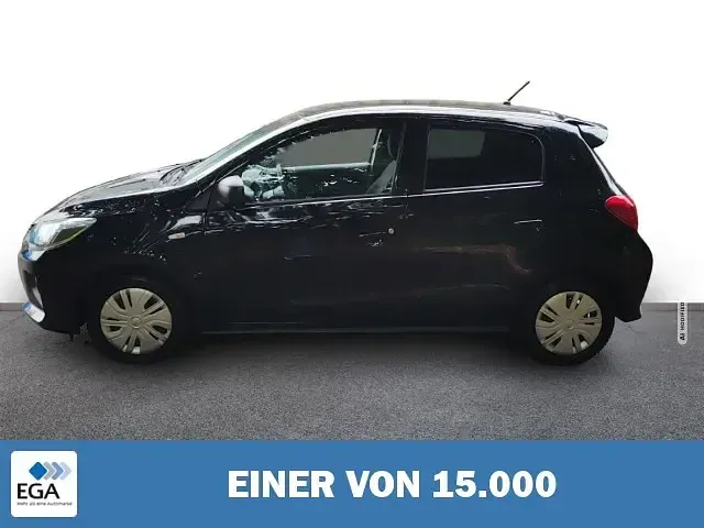 Gebraucht Mitsubishi Space Star Basis 71 PS (52 kW) 2021 Schwarz Kleinwagen