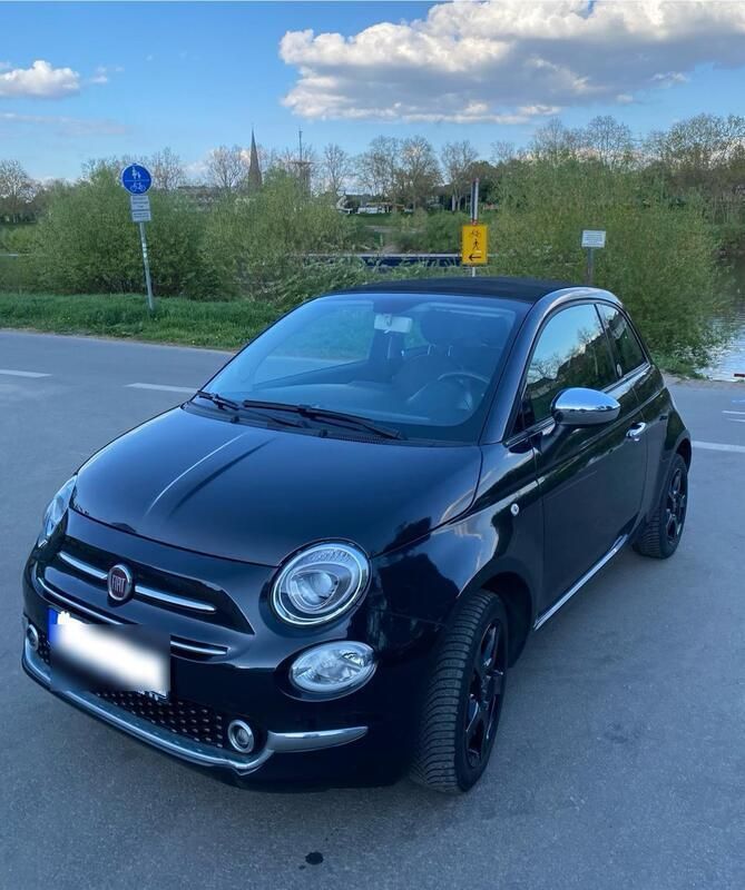Schwarz Gebraucht 2019 Fiat 500C Mirror Cabrio | 11.500 € (Fairer Preis) - Bild 1/4