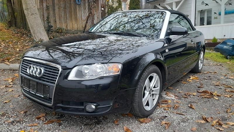 Schwarz Gebraucht 2007 Audi A4 Cabriolet Cabrio | 6.890 € (Guter Preis) - Bild 1/4