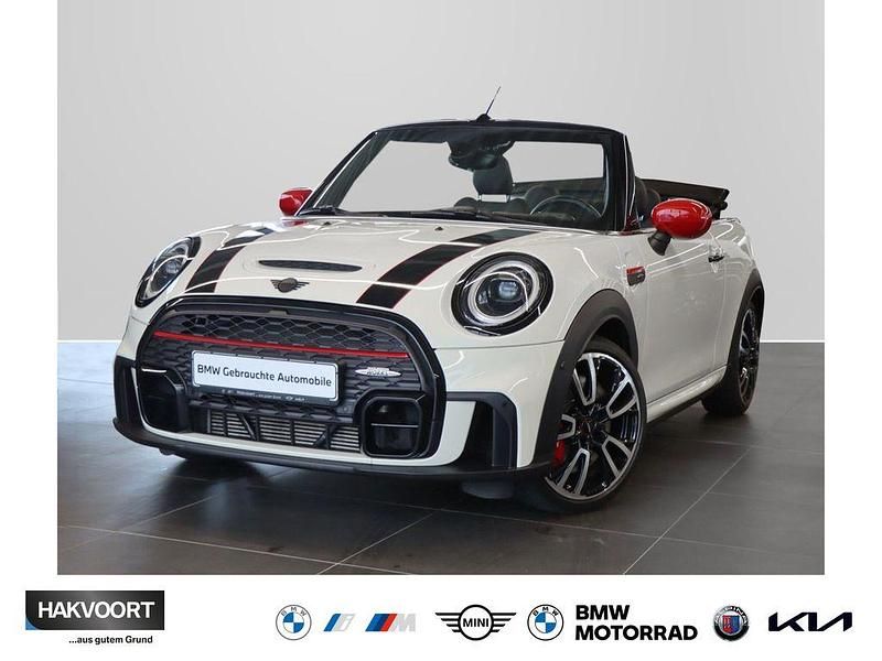 Pepper white Gebraucht 2021 Mini John Cooper Works Cabriolet Cabrio | 32.870 € (Fairer Preis) - Bild 1/4