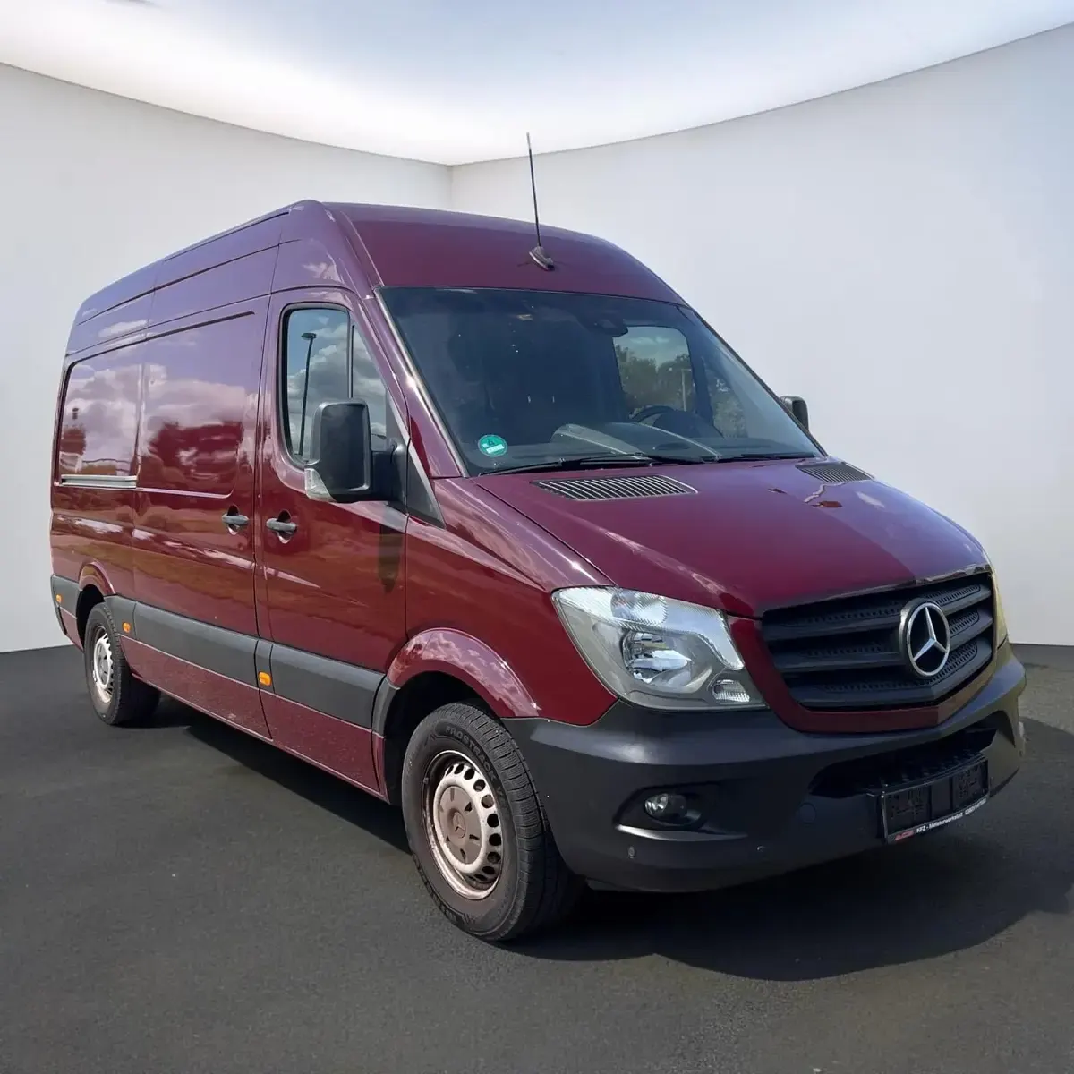 Gebraucht Mercedes Sprinter 163 PS (119 kW) 2018 Rot Van