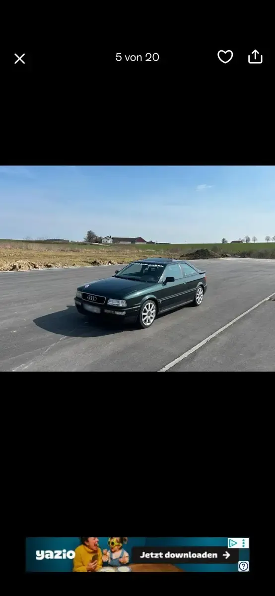 Gebraucht Audi Coupé 116 PS (85 kW) 1995 Coupé