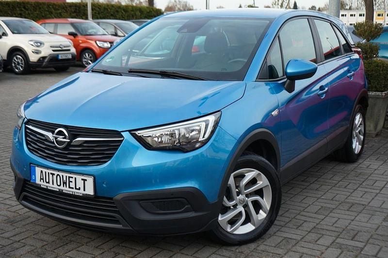 Gebraucht Opel Crossland 110 PS (80 kW) 2018 Blau SUV