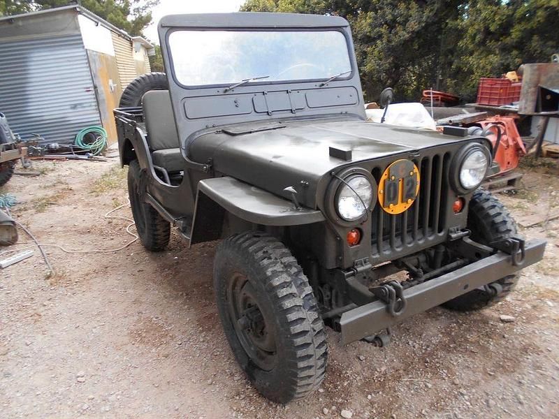 Grün Gebraucht 1950 Jeep Willys | 12.500 € - Bild 1/4