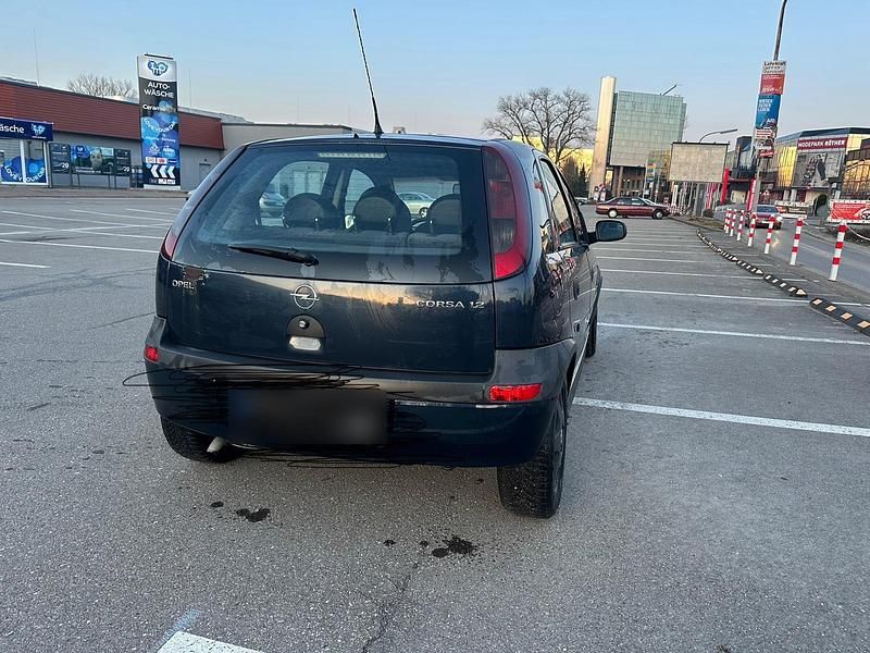 Gebraucht Opel Corsa 75 PS (55 kW) 2002 Schwarz Kleinwagen