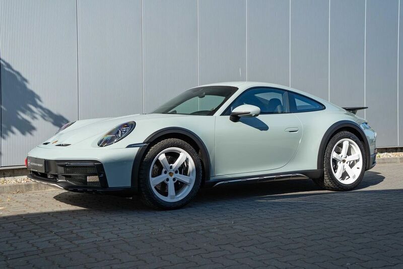 G9 shadegreenmetallic Gebraucht 2023 Porsche 992 Coupé | 299.890 € - Bild 1/4