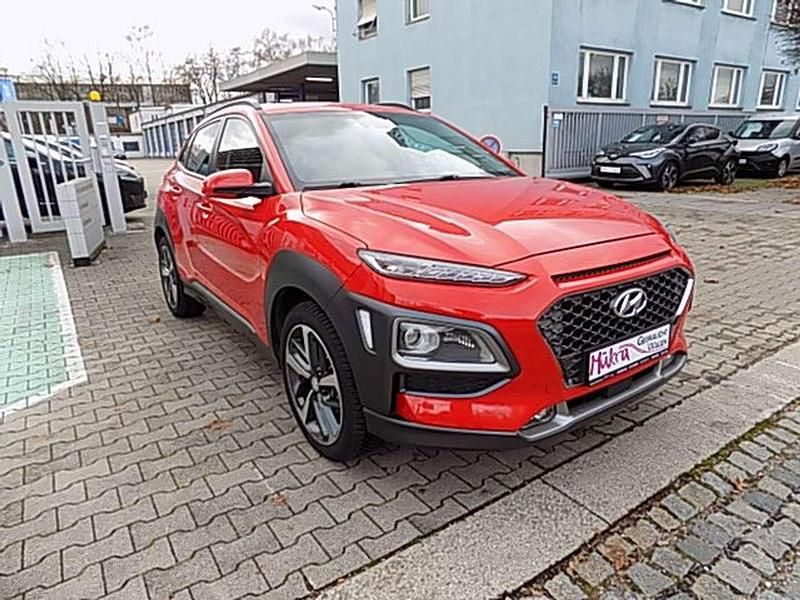 Gebraucht Hyundai Kona Premium 120 PS (88 kW) 2018 Orange SUV