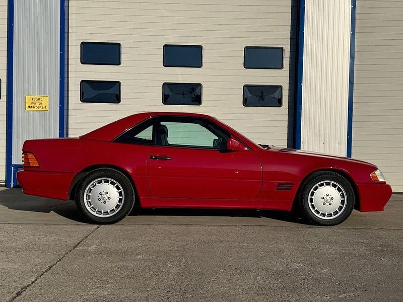 Gebraucht Mercedes SL320 231 PS (169 kW) 1993 Rot Cabrio