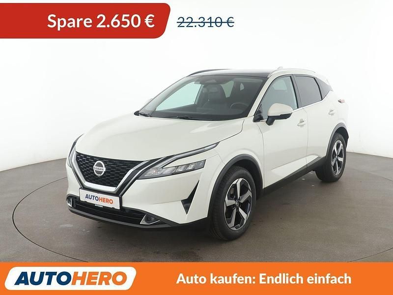 Weiß Gebraucht 2021 Nissan Qashqai N-Connecta SUV | 19.660 € (Guter Preis) - Bild 1/3