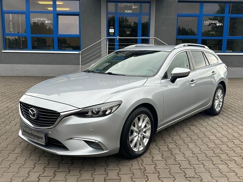 Sonic silver Gebraucht 2016 Mazda 6 Exclusive-Line Kombi | 13.200 € (Etwas zu teuer) - Bild 1/4