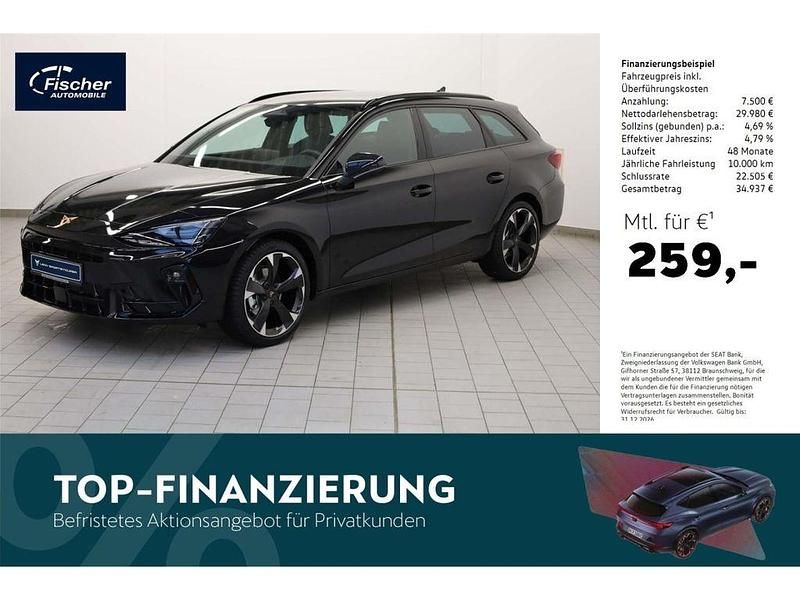 Neu Cupra Leon 150 PS (110 kW) 2025 Midnight schwarz metallic Kombi