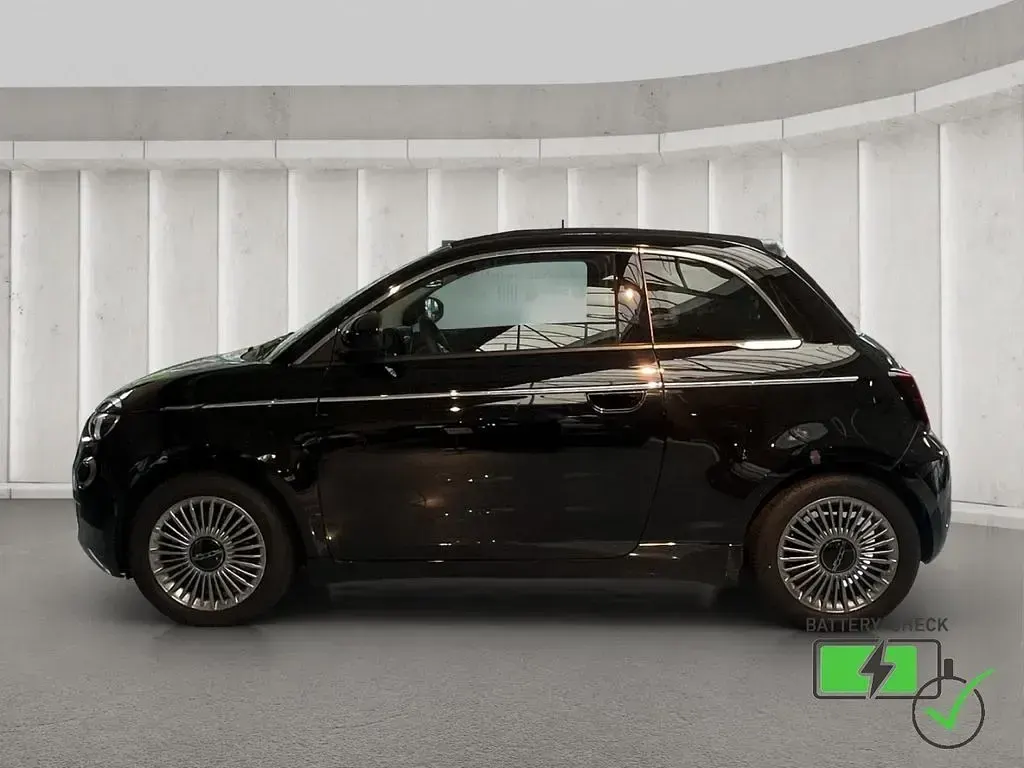 Gebraucht Fiat 500e Basis 86 kW (118 PS) 2024 Schwarz Cabrio