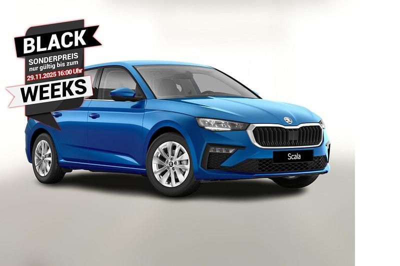 Blau Neu 2025 Skoda Scala Kleinwagen | 25.788 € (Guter Preis) - Bild 1/4