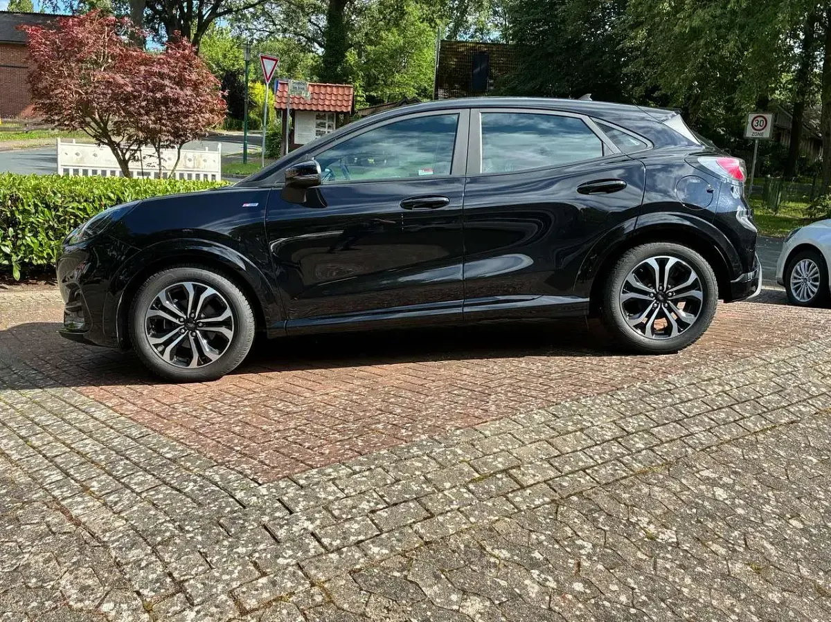 Gebraucht Ford Puma ST-Line 125 PS (91 kW) 2023 Obsidianschwarz metallic SUV