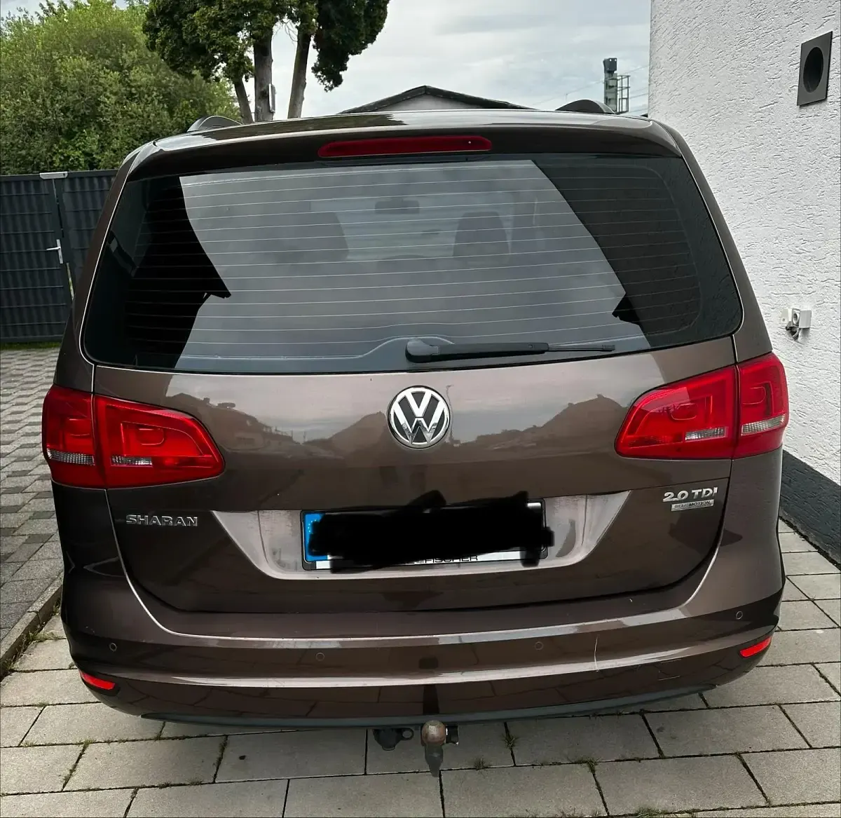 Gebraucht VW Sharan 140 PS (102 kW) 2010 Braun Van / Kleinbus