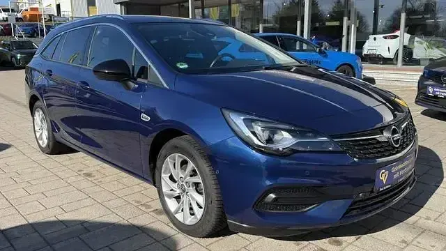 Gebraucht Opel Astra Elegance 131 PS (96 kW) 2021 Blau Kombi