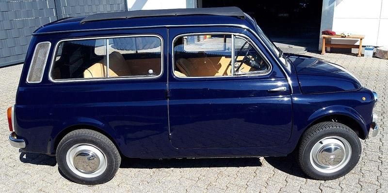 Blau Gebraucht 1971 Fiat 500 Kombi | 14.900 € - Bild 1/4
