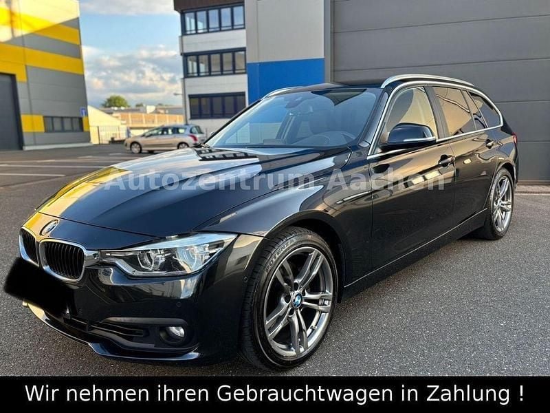 Schwarz Gebraucht 2016 BMW 325 Advantage Kombi | 16.999 € (Fairer Preis) - Bild 1/4