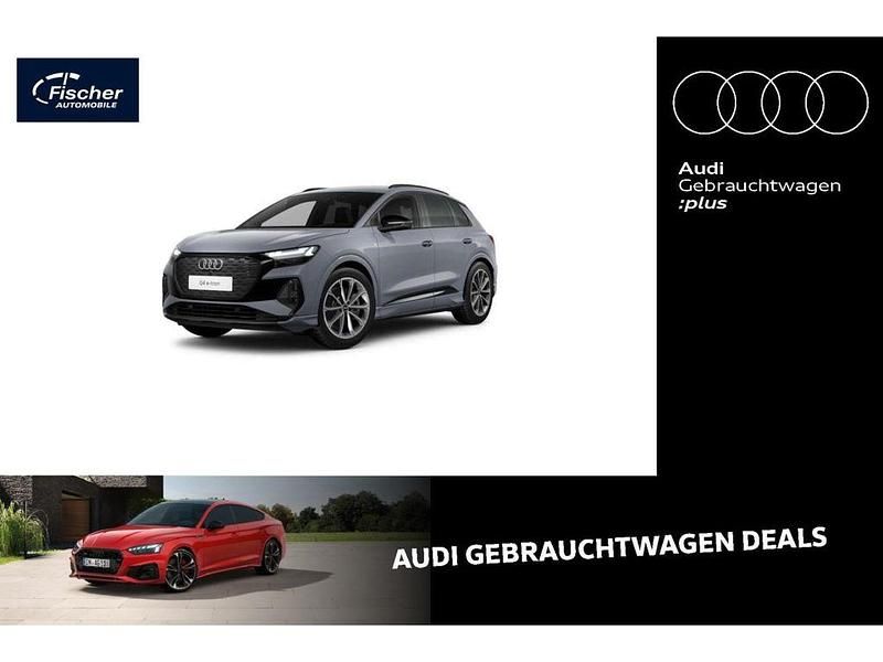 Grau Gebraucht 2022 Audi Q4 e-tron Sport SUV | 31.980 € (Etwas zu teuer) - Bild 1/4