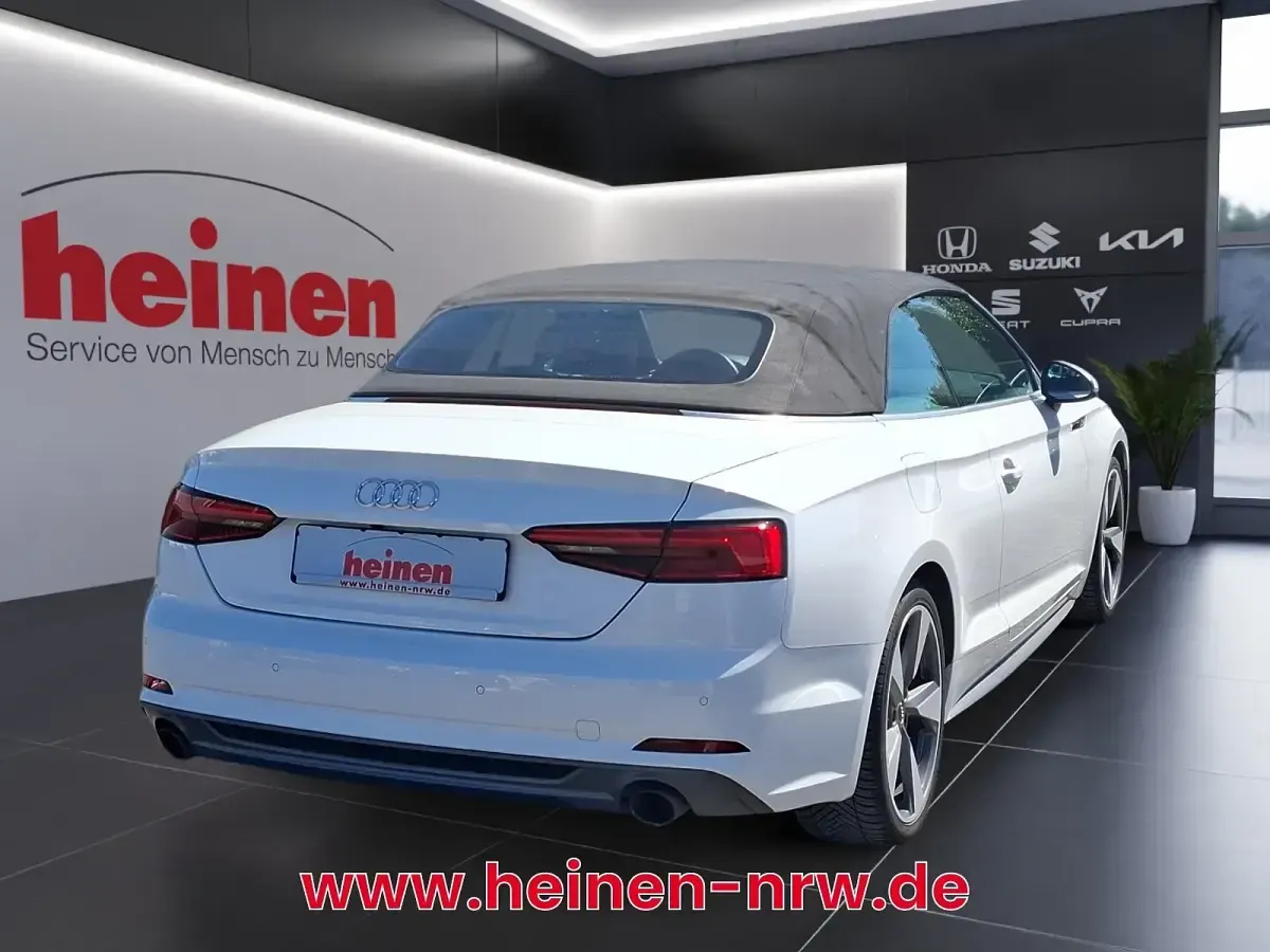 Usata Audi A5 Sport 190 CV (139 kW) 2017 Bianco Coupé