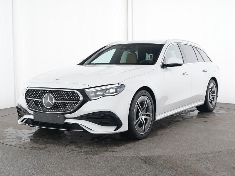 Brugt Mercedes E300 AMG 313 HK (230 kW) 2024 Hvid Stationcar