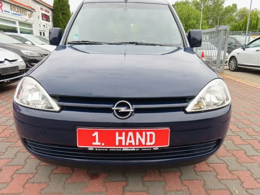 Gebraucht Opel Combo Edition 75 PS (55 kW) 2008 Blau Van / Kleinbus