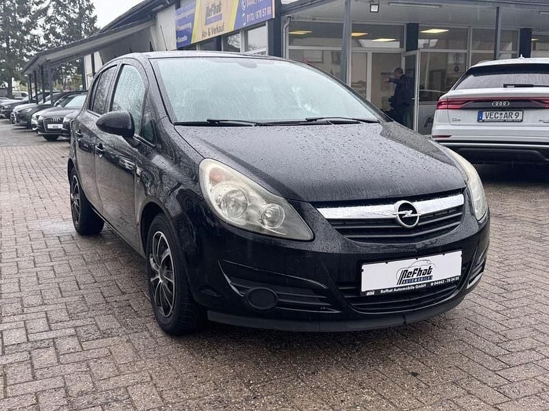 Gebraucht Opel Corsa Edition 87 PS (63 kW) 2010 Schwarz Kleinwagen