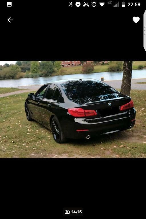 Gebraucht BMW 520 190 PS (139 kW) 2017 Schwarz Limousine
